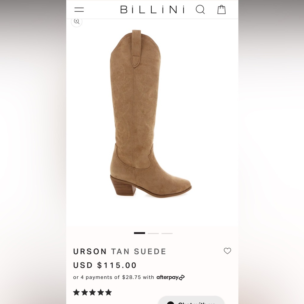 Billini knee high boot